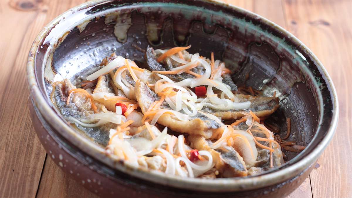 アジの南蛮漬け