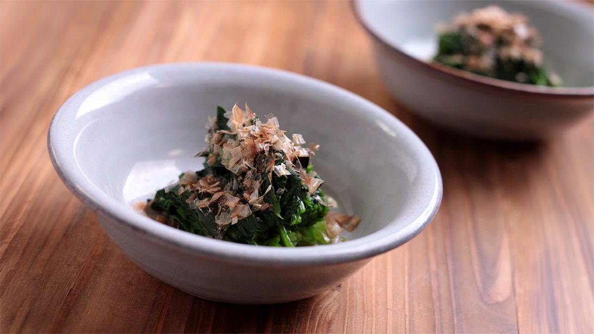 ほうれん草のおひたし