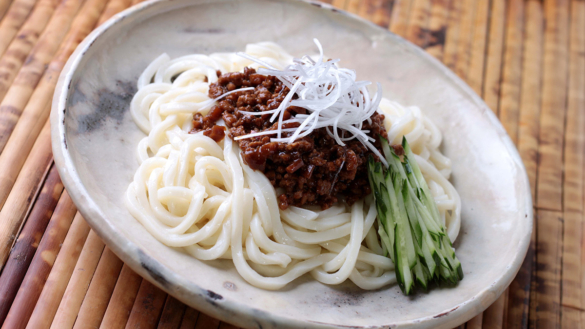 ジャージャーうどん