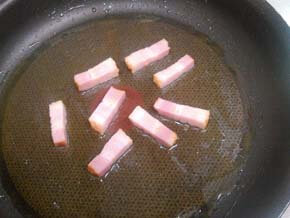 Saute bacon