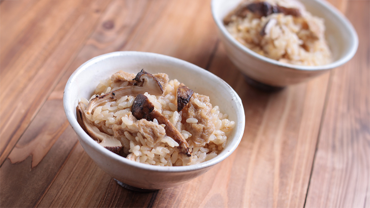 松茸ご飯