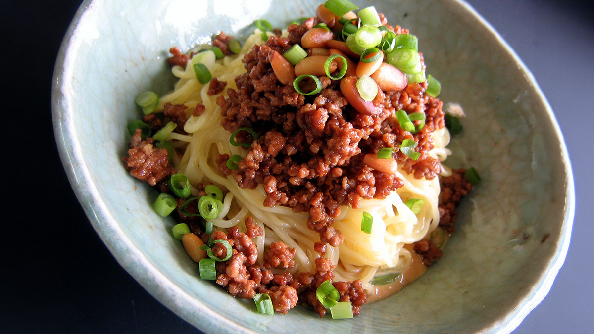 汁なし担々麺(坦々麺)