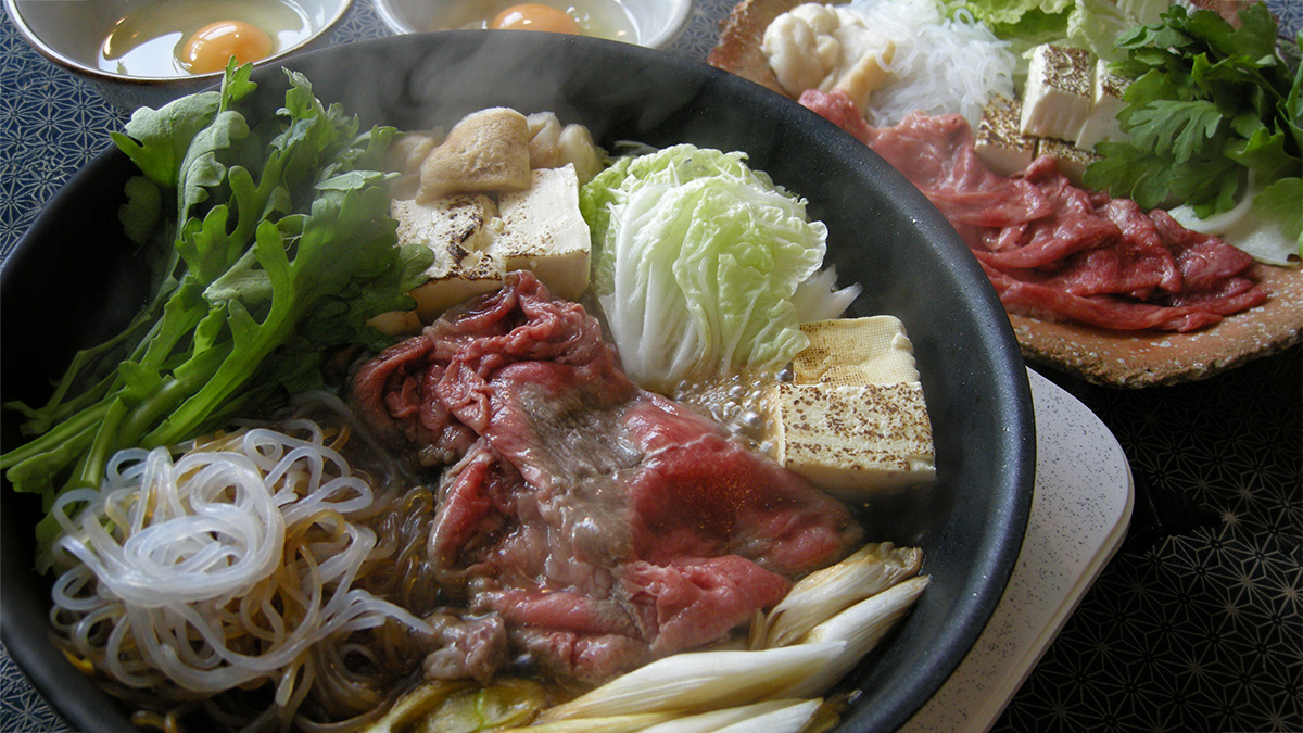 関西風すき焼き