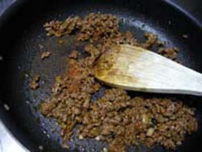 This is the completion of the Taco-meat