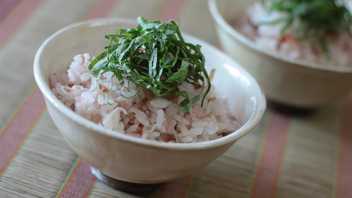 梅じゃこごはん